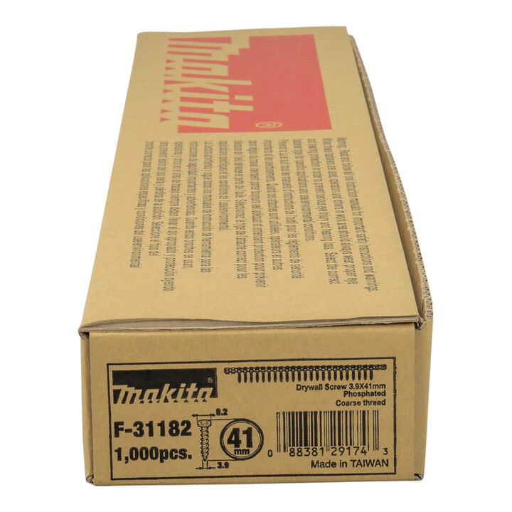 Makita Vis à construction rapide brut 3,9x41mm