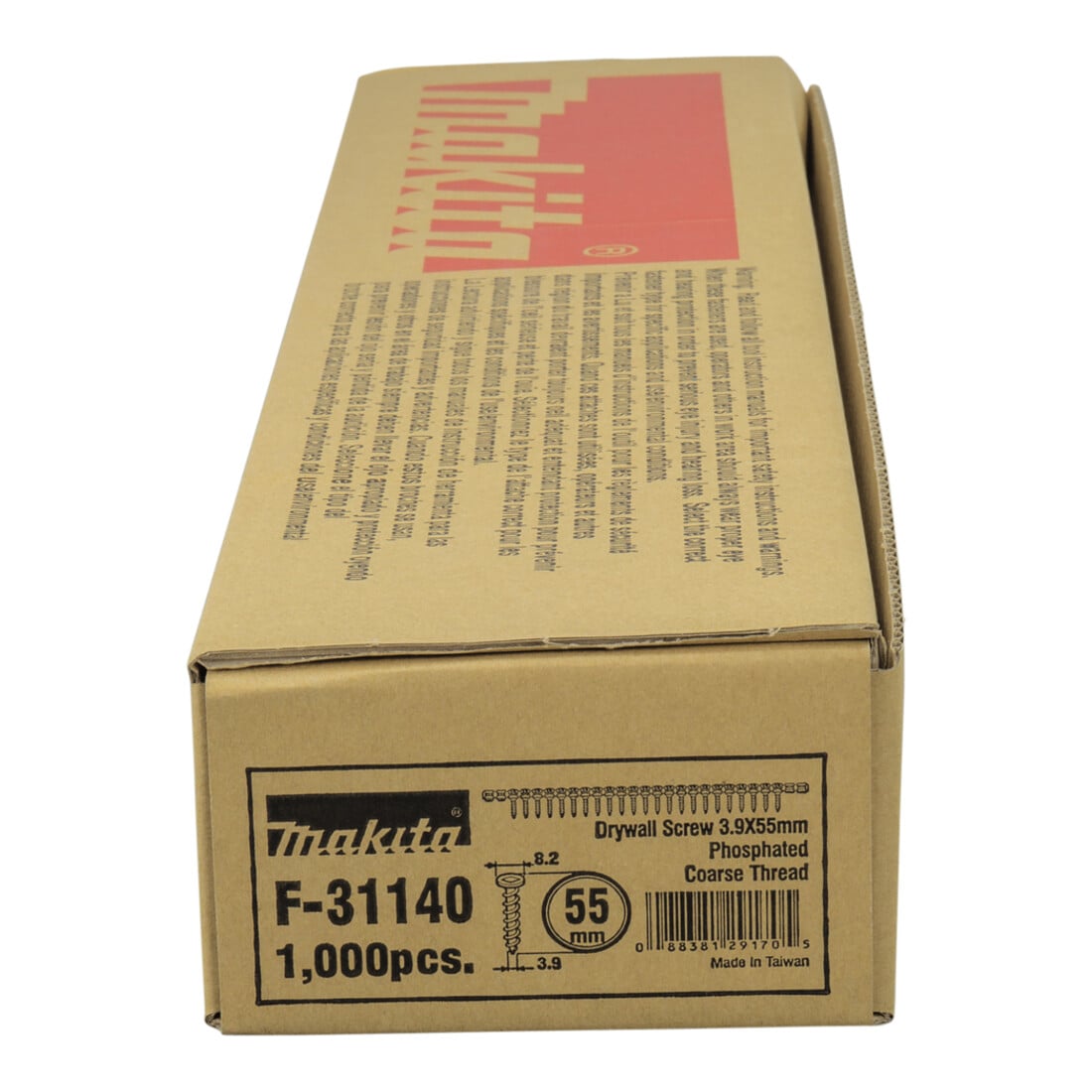 Makita Viti per cartongesso grossolane 3,9x55mm F-31140