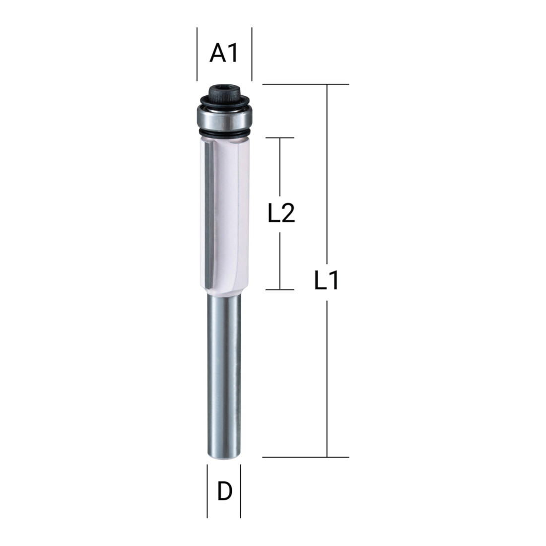 Makita vlakfrees 6mm