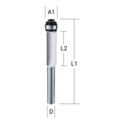 Makita vlakfrees 6mm-4