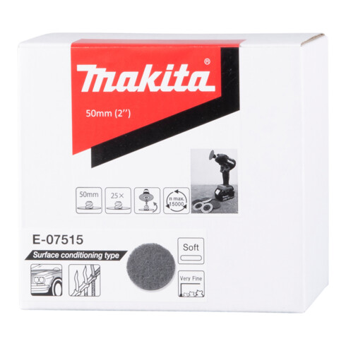 Makita Vliesscheibe Weich-Fein 50mm