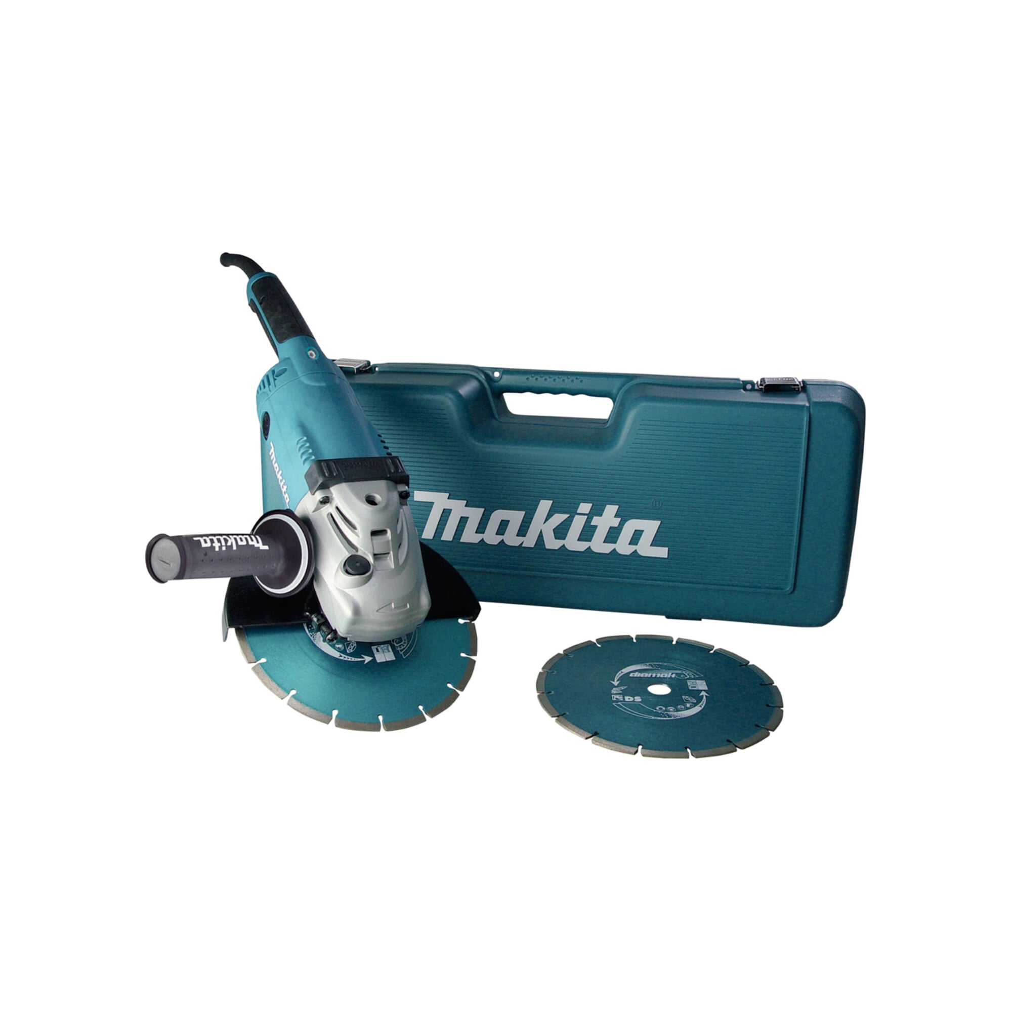 Makita Winkelschleifer GA9020RFK3 + 2 Diamanttrennscheiben