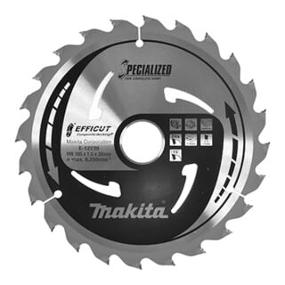 Makita-zaagblad, EFFICT WPC/hout