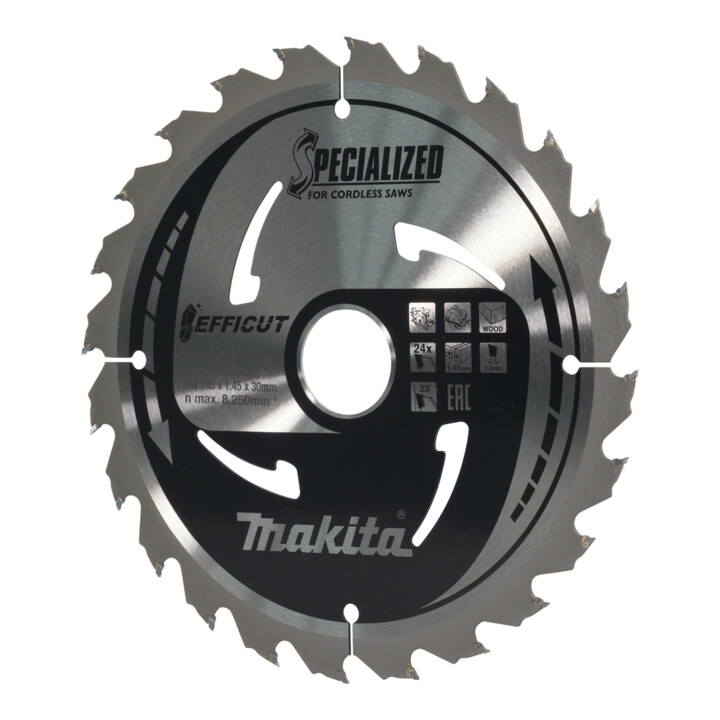 Makita zaagblad EFFICUT 185x30x24Z