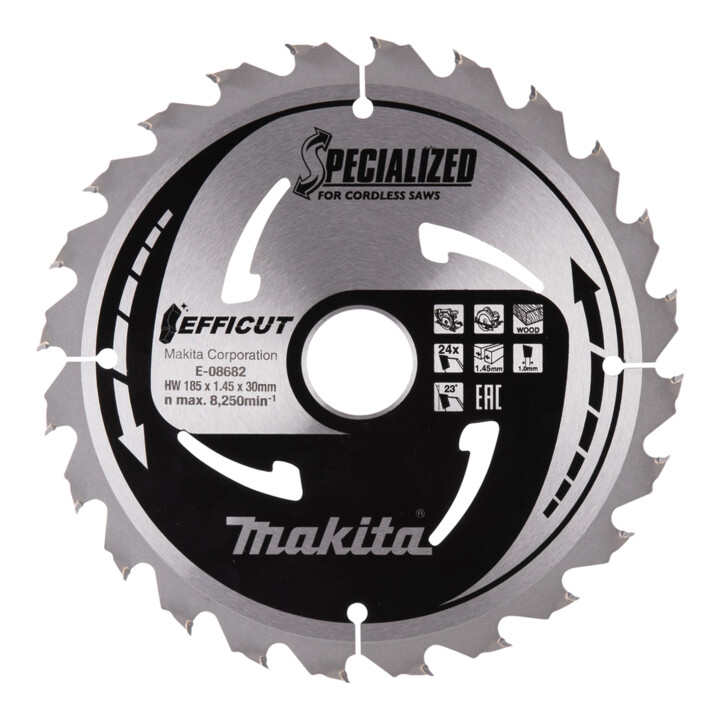 Makita zaagblad EFFICUT 185x30x24Z