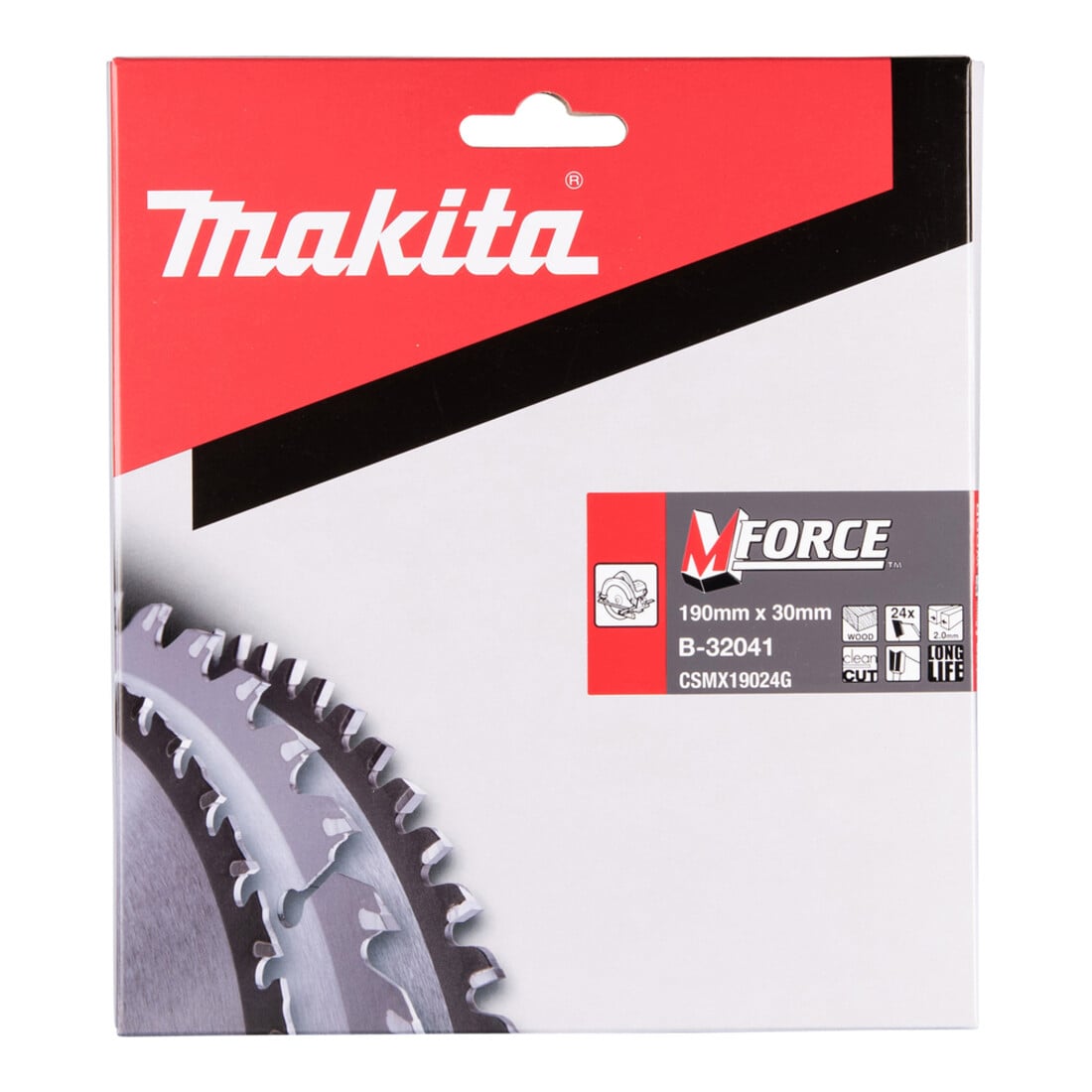Makita zaagblad M-FORCE 190x30x24Z