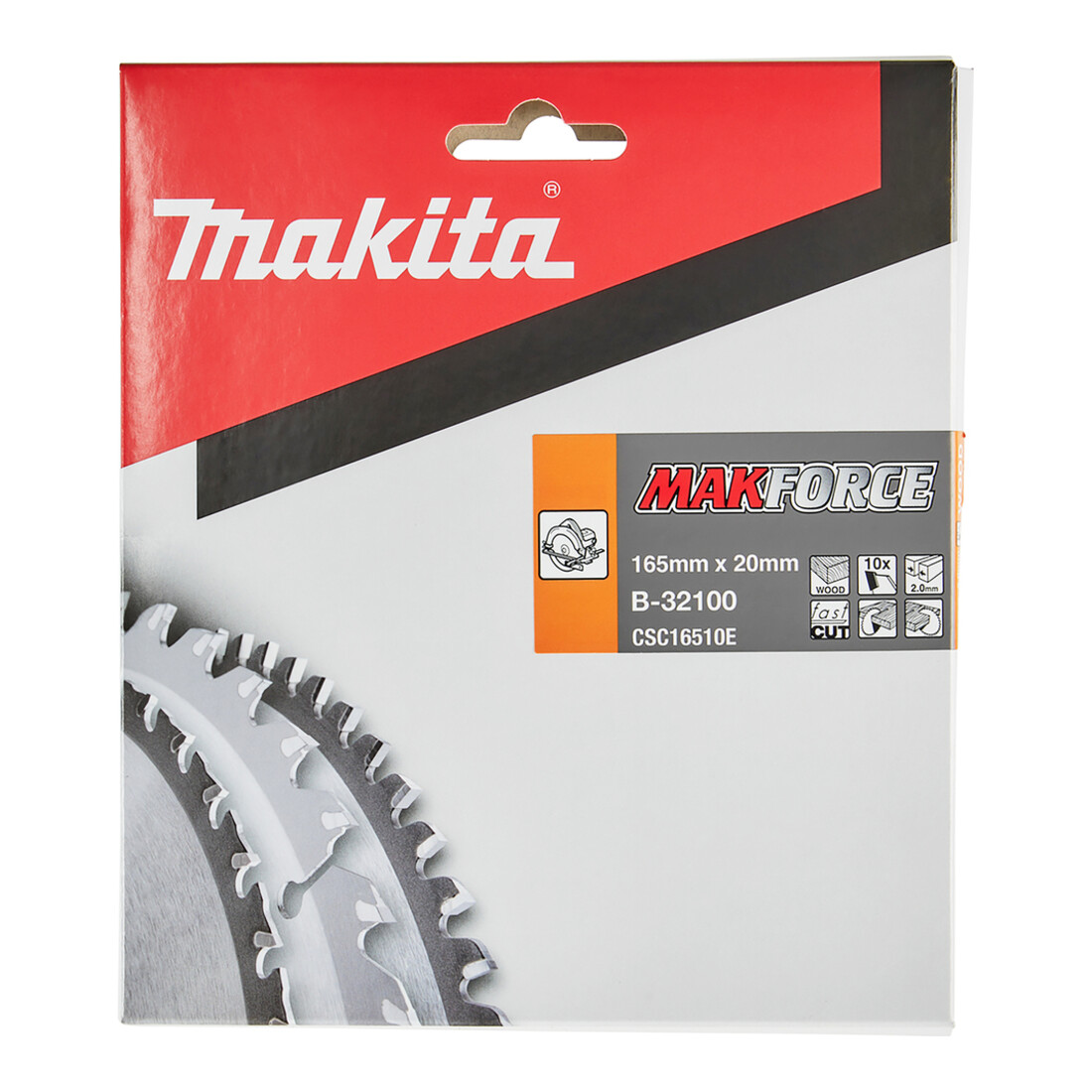 Makita zaagblad MAKFORCE 165x20x10Z