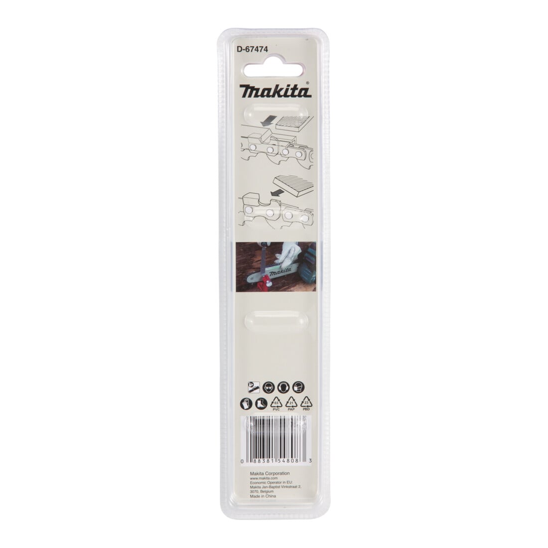 Makita zaagkettingmeter D-67474