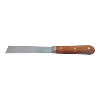 Malerspachtel B. 25mm rostfrei durchg.Blatt, Rosenholzheft