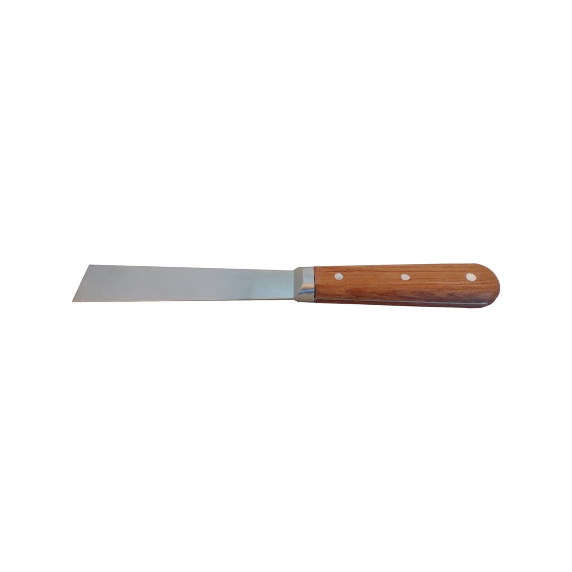 Malerspachtel B. 25mm rostfrei durchg.Blatt, Rosenholzheft ; Haromac