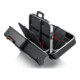 Mallette à outils « BIG Twin Move » Électro, avec roulettes intégrées et chariot porte-valise télescopique, vide Knipex-1