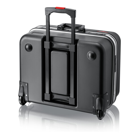 Mallette à outils « BIG Twin Move » Électro, avec roulettes intégrées et chariot porte-valise télescopique, vide Knipex