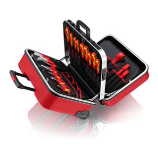 Mallette à outils "BIG Twin Move RED" Compétence électrique Knipex