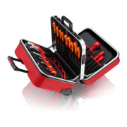 Mallette à outils "BIG Twin Move RED" Compétence électrique Knipex-1