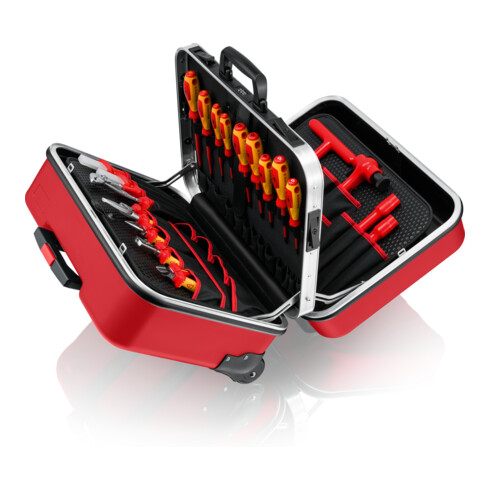Mallette à outils "BIG Twin Move RED" Compétence électrique Knipex