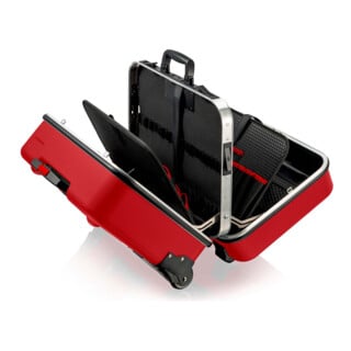Mallette à outils "BIG Twin Move RED" Compétence électrique Knipex, vide