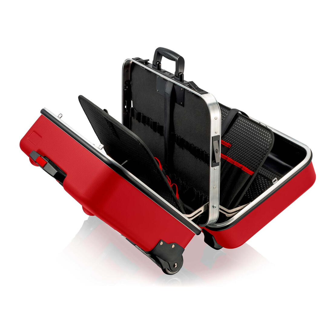 Mallette à outils "BIG Twin Move RED" Compétence électrique Knipex, vide
