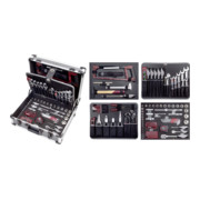 Mallette à outils Kraftwerk B147, 1/4"+1/2", 158 pièces-3