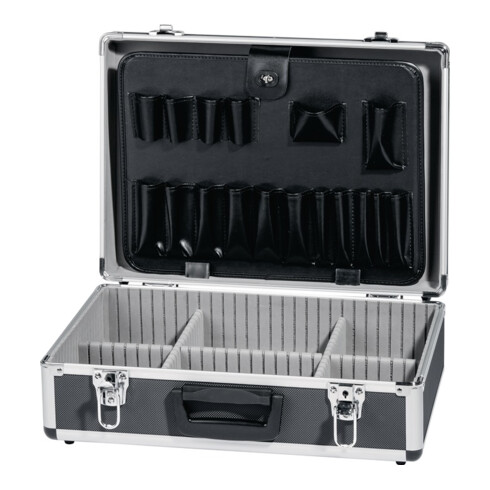 Mallette à outils l.450xP330xH150mm aluminium