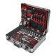 Mallette à outils STIER universelle en aluminium, 144 pièces