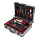 Mallette à outils STIER universelle en aluminium, 144 pièces