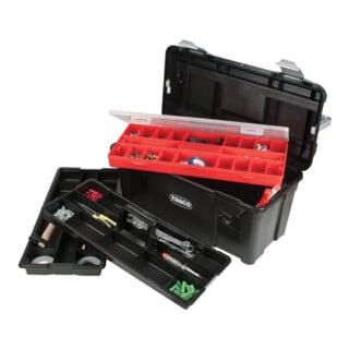 Mallette à outils Toolbox 35-50 B580xP290xH285mm plastique ABS RAACO