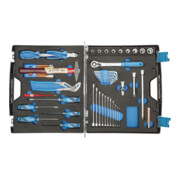 Mallette à outils TOURING 1000 49pcs.avec Check-Tool-insert universal TOURING Ma-1