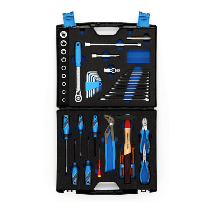 Mallette à outils TOURING 1000 49pcs.avec Check-Tool-insert universal TOURING Ma