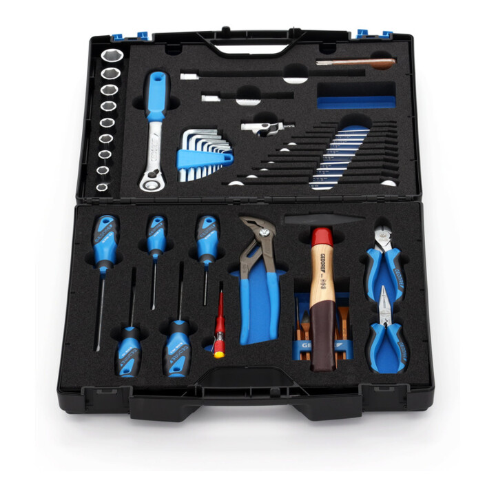 Mallette à outils TOURING 1000 49pcs.avec Check-Tool-insert universal TOURING Ma