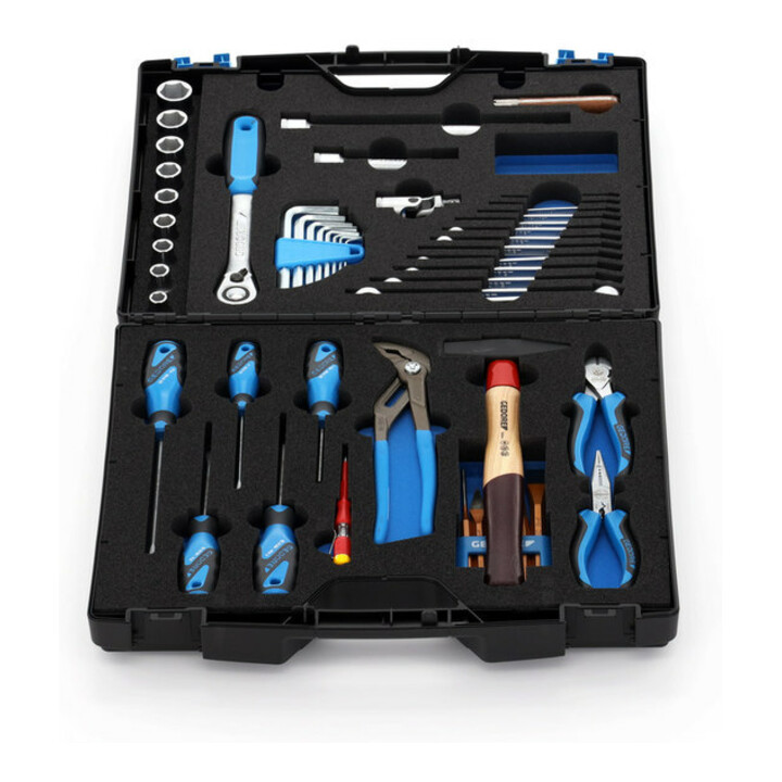 Mallette à outils TOURING 1000 49pcs.avec Check-Tool-insert universal TOURING Ma