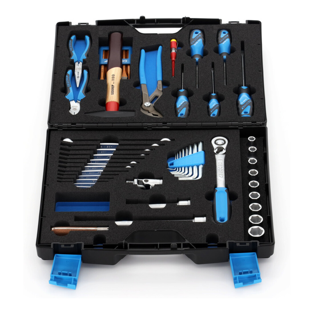 Mallette à outils TOURING 1000 49pcs.avec Check-Tool-insert universal TOURING Ma
