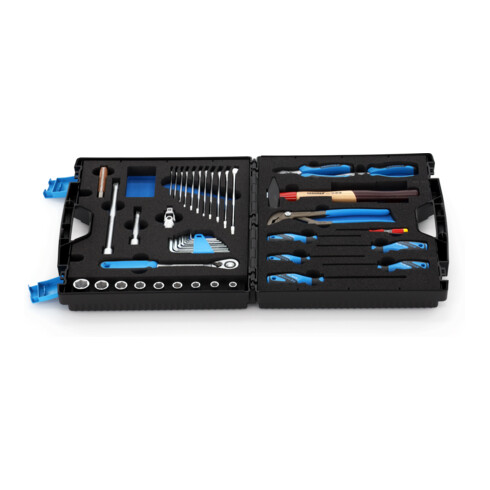 Mallette à outils TOURING 1000 49pcs.avec Check-Tool-insert universal TOURING Ma