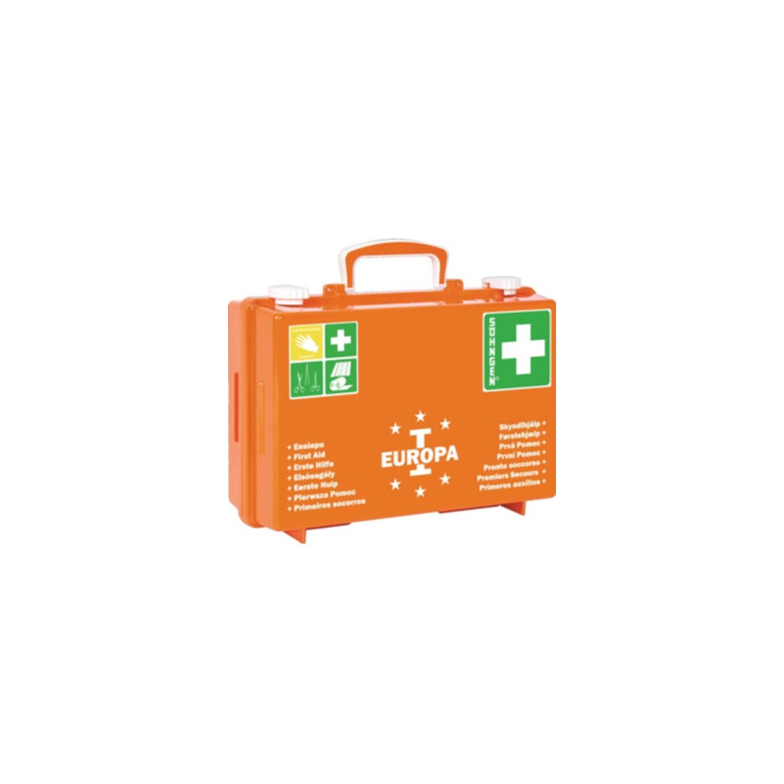 Mallette de premiers secours EUROPA I B310xH210xP130env.mm orange SÖHNGEN