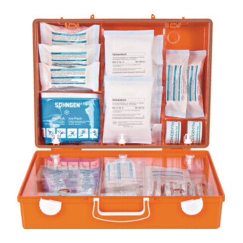 Mallette de premiers secours EUROPA II B400xH300xP150env.mm orange Söhngen