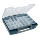 Mallette de rangement boxxser l.465xP401xH78mm 18 comp. avec grille profilée RAA-1