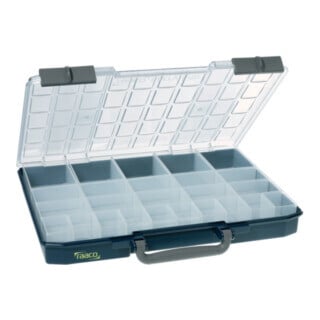 Mallette de rangement Carry Lite l.415xP330xH57mm 25/2 comp.