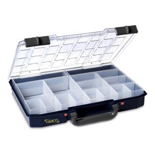 Mallette de rangement CarryLite 55 4x8-16 l.337xP278xH57mm 16 comp.