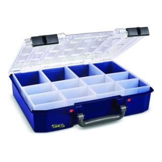 Mallette de rangement CarryLite 80 4x8-12 l.337xP278xH80mm 12 comp.