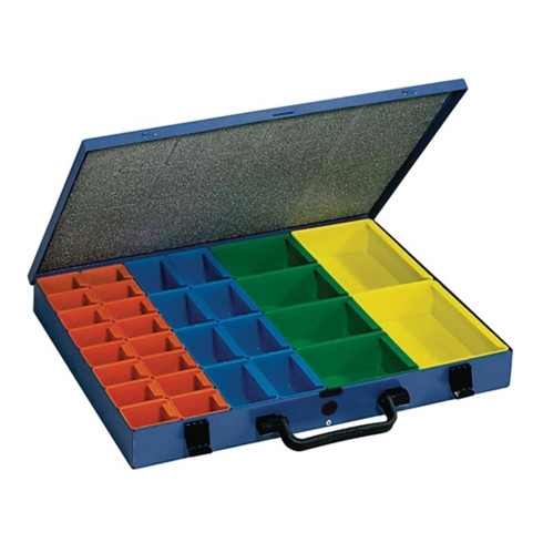 Mallette de rangement l.472xP340xH50mm 30 comp. DINZL