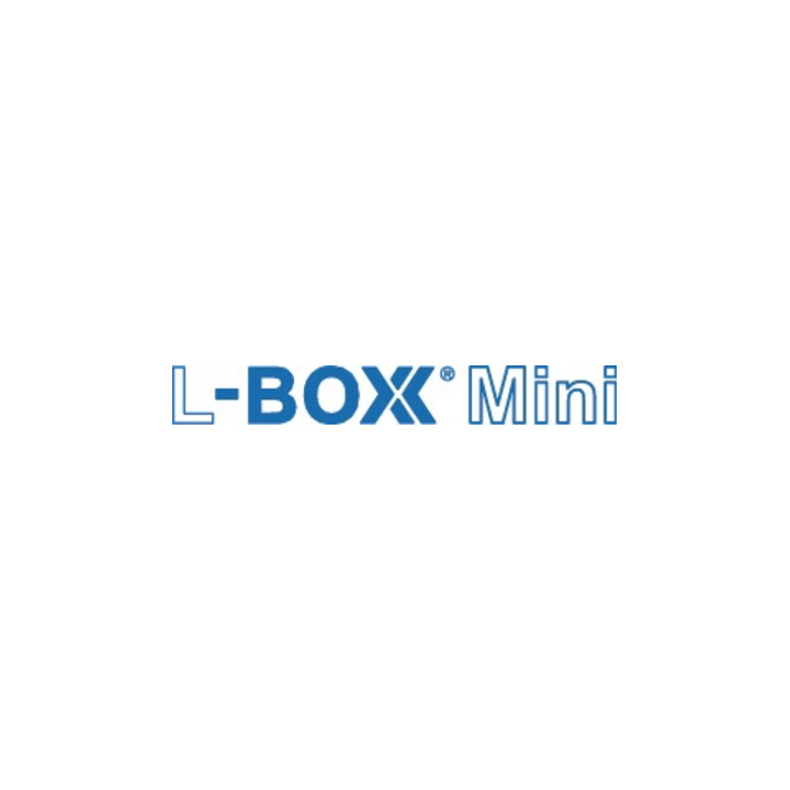 Mallette de rangement L-BOXX® Mini l.260xP156xH63mm compartimentage 6 éléments o