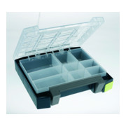 Mallette de rangement Raaco boxxser l.241xP225xH55mm 9 comp. avec grille profilée