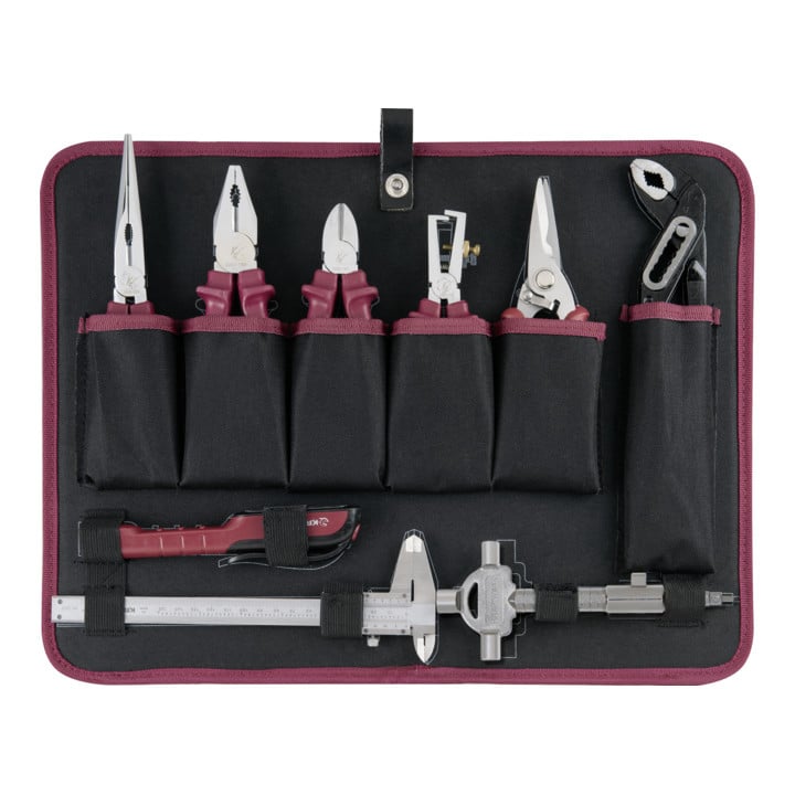 Mallette d'outils professionnels ABS, 186 pcs. Kraftwerk