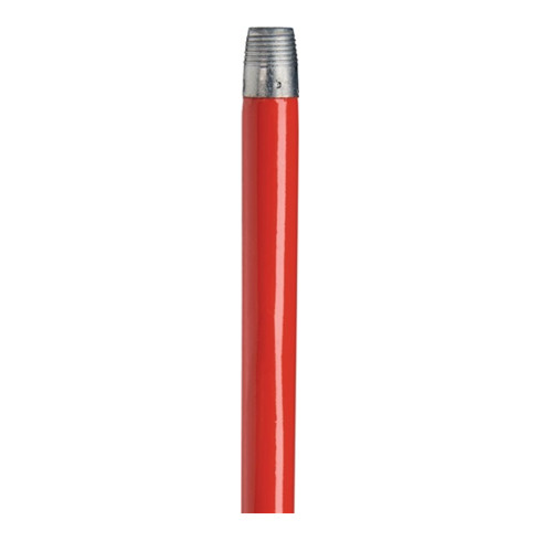 Manche à balai L. 1400 mm D. 24 mm revêtement en plastique, filet en métal Pinus