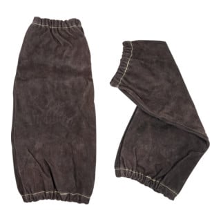 Manchette en cuir, brun foncé, 2er Pack