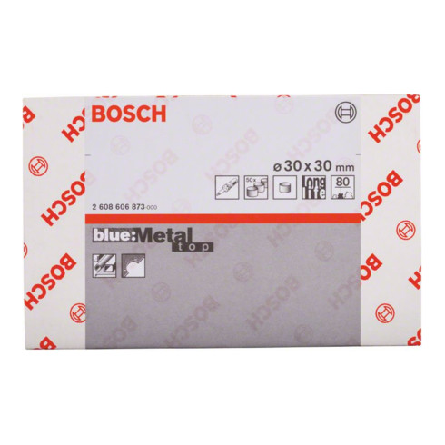 Manchon abrasif Bosch X573 Best for Metal Diamètre : 30 mm 30 mm 30 mm 80