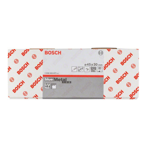 Manchon abrasif Bosch X573 Best for Metal Diamètre : 45 mm 30 mm 30 mm 80