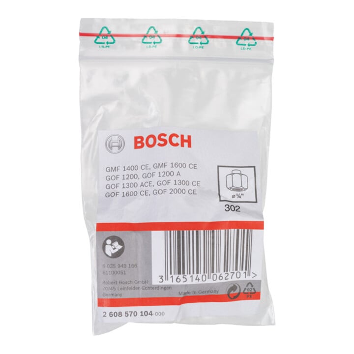 Mandrin à pince de serrage Bosch 1/4", 24 mm