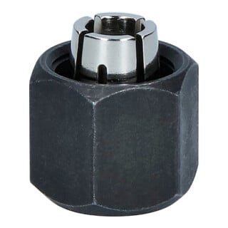 Mandrin à pince de serrage Bosch avec écrou-raccord 1/4", pour fraiseuse de chants Bosch