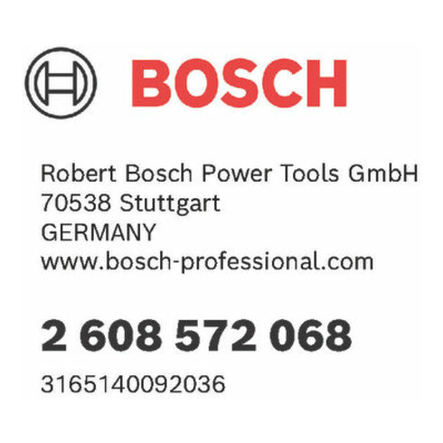 Mandrin à serrage rapide Bosch jusqu'à 10 mm 1 à 10 mm 3/8" jusqu'à 24