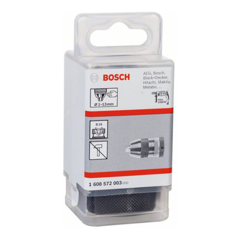 Mandrin à serrage rapide Bosch jusqu'à 13 mm 1 à 13 mm B 16